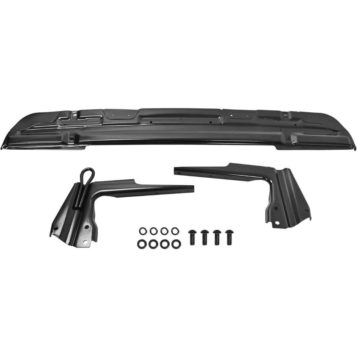 KUAFU Rear Bumper Step Running Board Compatible with 2007-2018 Mercedes Benz Dodge Sprinter W906 2007-2018 Sprinter 2500 3500 Bumper Step Pad Cover Steel Powder Coated Black
