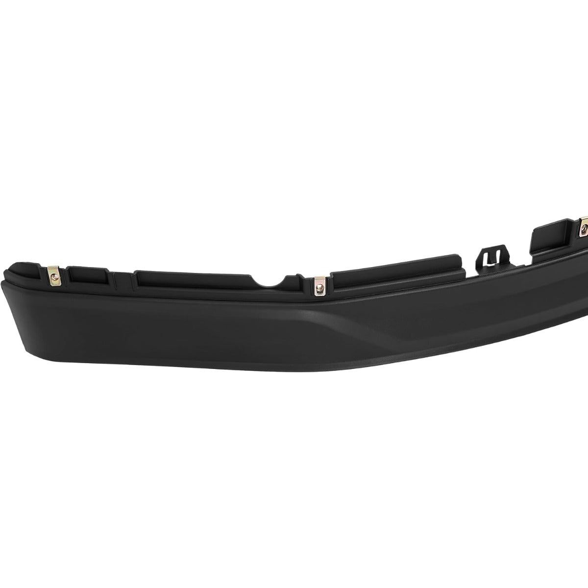 ALMULOO Black Front Bumper Valance Compatible with 2018 2019 2020 Ford F150 Replacement for FO1095299 JL3Z17626AB Textured Plastic(PP)