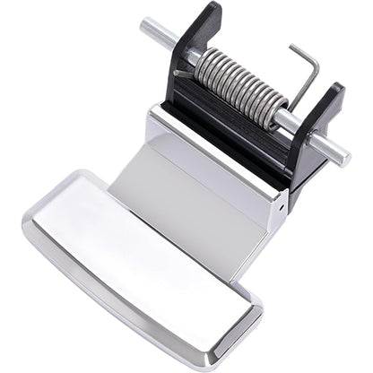 KUAFU Center Console Lid Striker Handle Latch Compatible with 2009-2019 Ford Flex Replacement for FA8Z-7406064-AA FO2910100 Plastic Chrome Silvery & Black