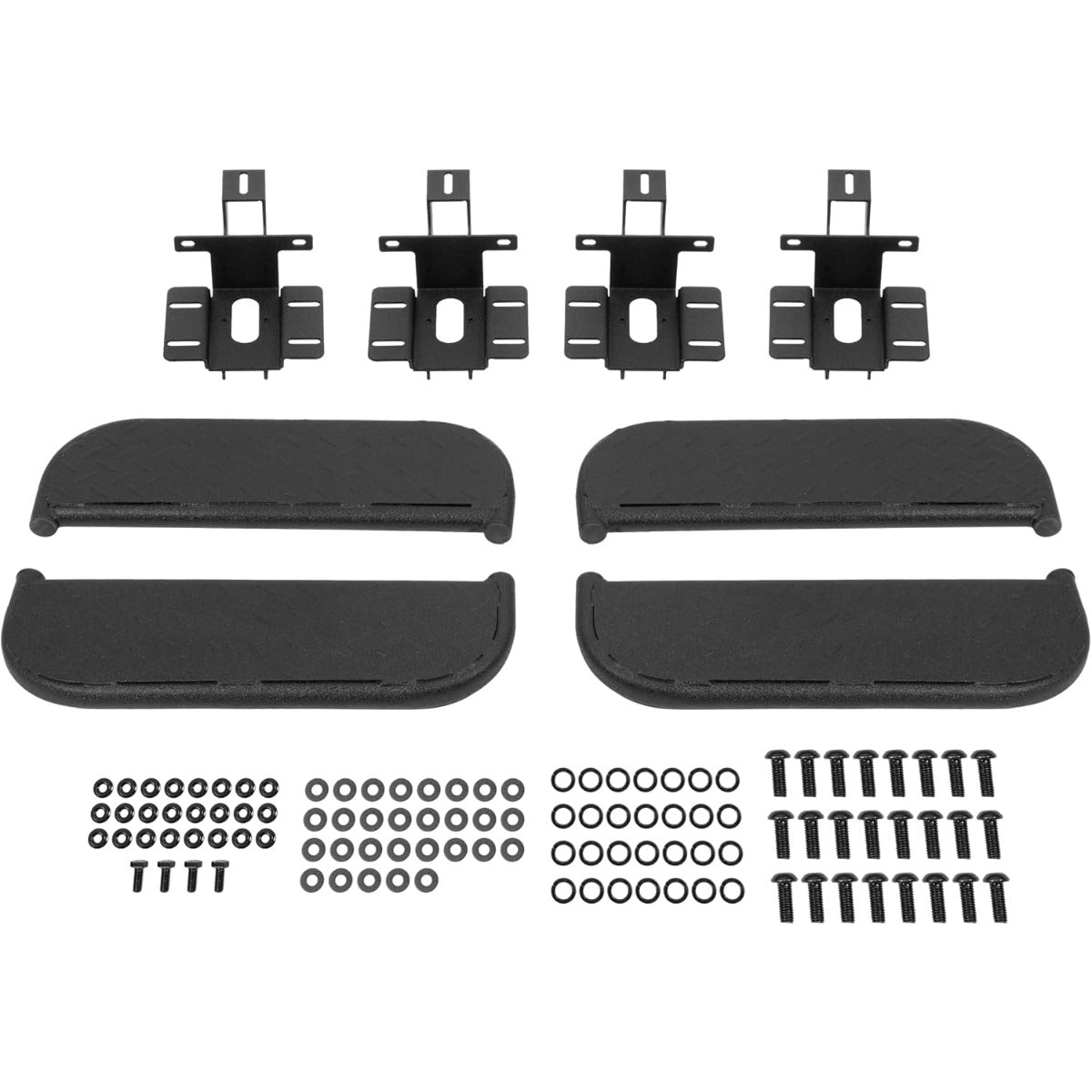 ALMULOO Running Boards Compatible with 2018-2025 Jeep Wrangler JL Unlimited