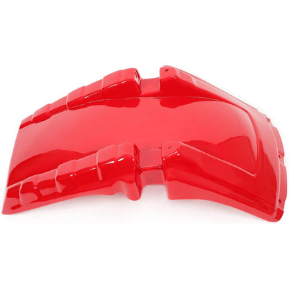 KUAFU Complete Fender Kit 6Pcs Compatible with 1985-1987 Honda Big Red 250 ATC250ES Protection Guard Red Plastic