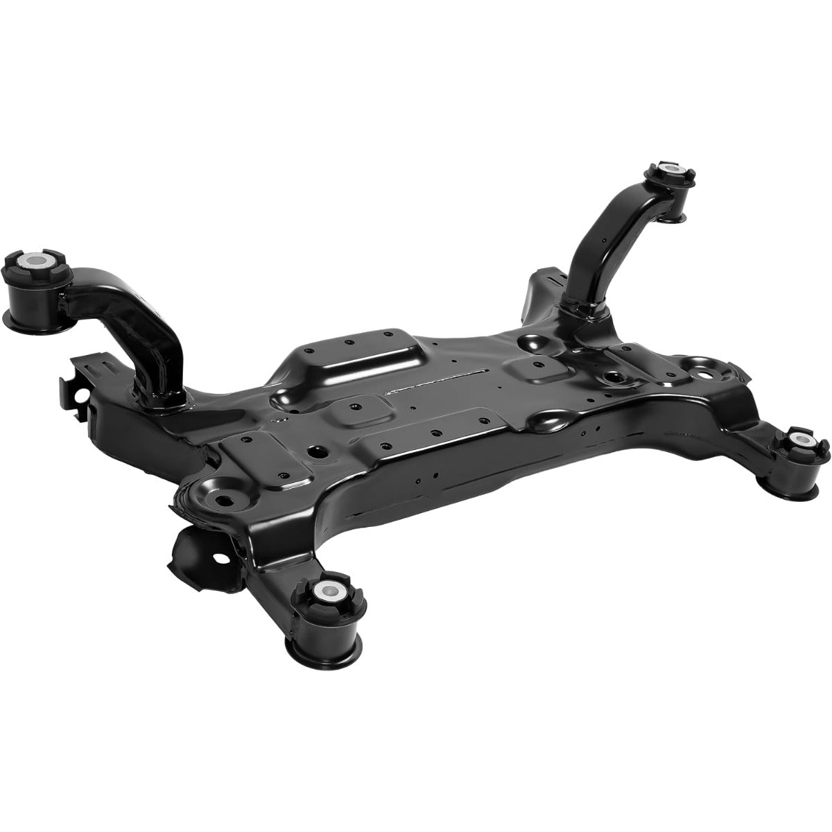 Front Crossmember Compatible with 2007-2014 Chrysler Sebring Dodge Avenger Chrysler 200 with 3.6 Engine 2.4 Engine and 4 Speed Automatic Transmission Electrophoresis Steel Primed Black
