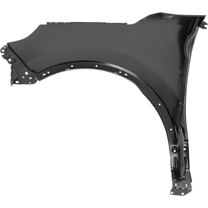 ECOTRIC Front Right Fender Compatible with 2011-2015 Ford Explorer 2013-2015 Ford Police Replacement for BB5Z16005A FO1241291 Electrophoresis Steel Wheel Fender Panel - Passenger Side