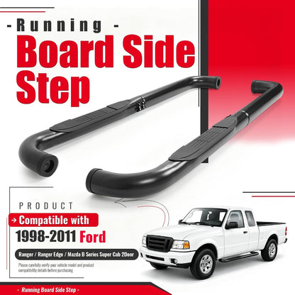 Running Board Step Compatible with 98-11 Ranger/Ranger Edge/Mazda B