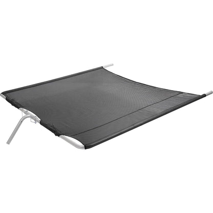 Boat Sun Shade Compatible with Boats 25 FT and Under Stern Boat Center Console Sun Shade Aluminium+Cloth -Black