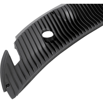 HECASA Front Left Windshield Wiper Cowl Panel Cover Compatible with 1992-2024 Ford E-Series E-150 E-250 E-350 Replace for 8C2Z15022A69AA F4UZ1502824A Window Wiper Cowl Panel Vent Grille Plastic Black