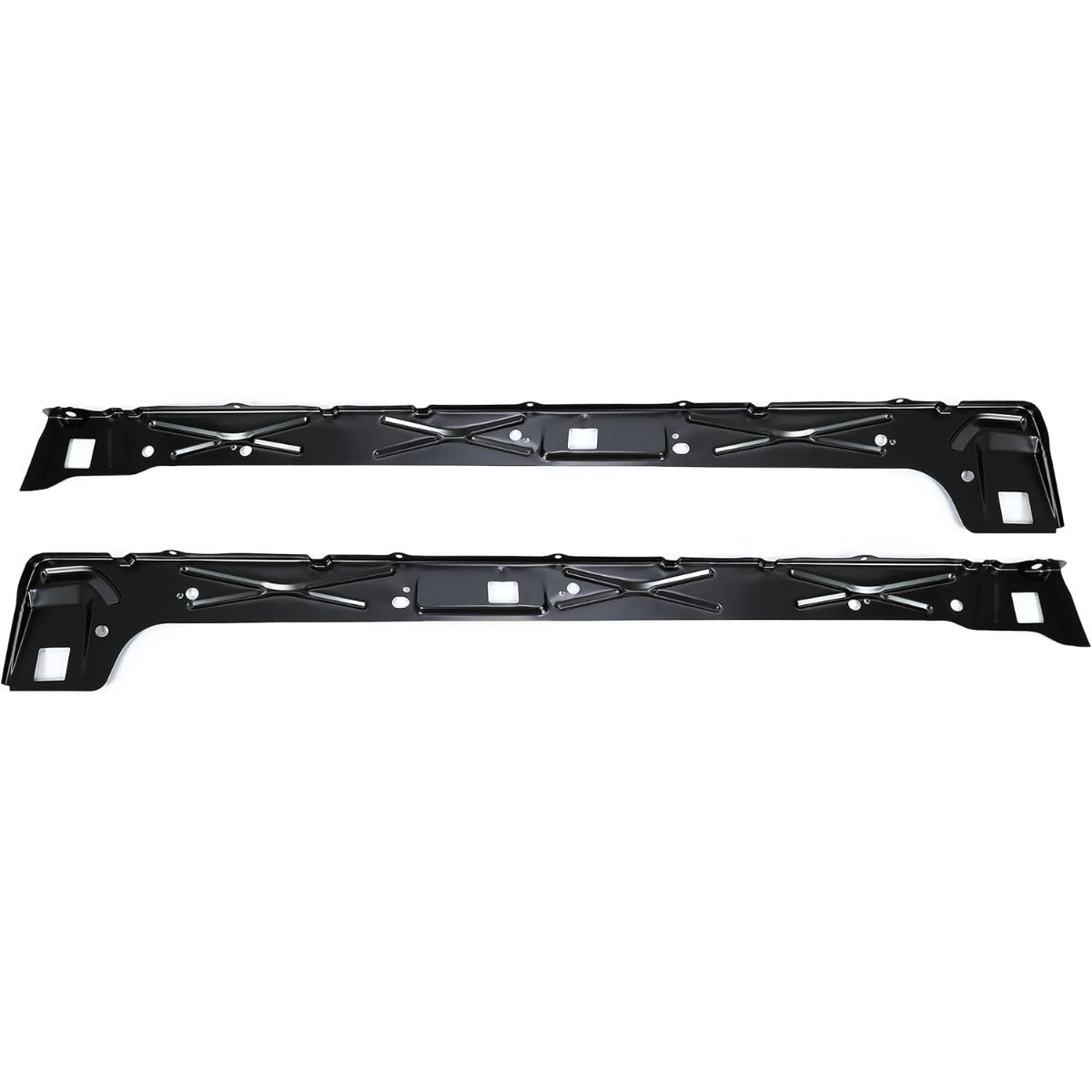 Inner Rocker Panels Pair Compatible with 1999-2018 Chevy Silverado/GMC Sierra 1500 2500 3500 Extended Cab Electrophoresis Steel Replacement for 22770480 GM1601111 22770479 GM1600111