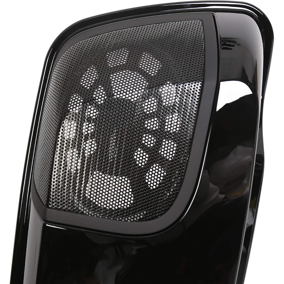HECASA Saddlebag Speaker Lid w/ 5"x7" Speaker Grille (Pair) Compatible with 2014-2023 Harley Davidson Touring FLT FLHT FLHTCU FLHRC Road King Road Glide Street Glide Electra Glide Ultra-Classic