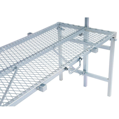 HECASA Sheep Milking Stand Livestock Feeder Rack Adjustable Headpiece