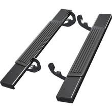 ALMULOO Side Steps Compatible with 19-25 Silverado/Sierra HD Regular Cab