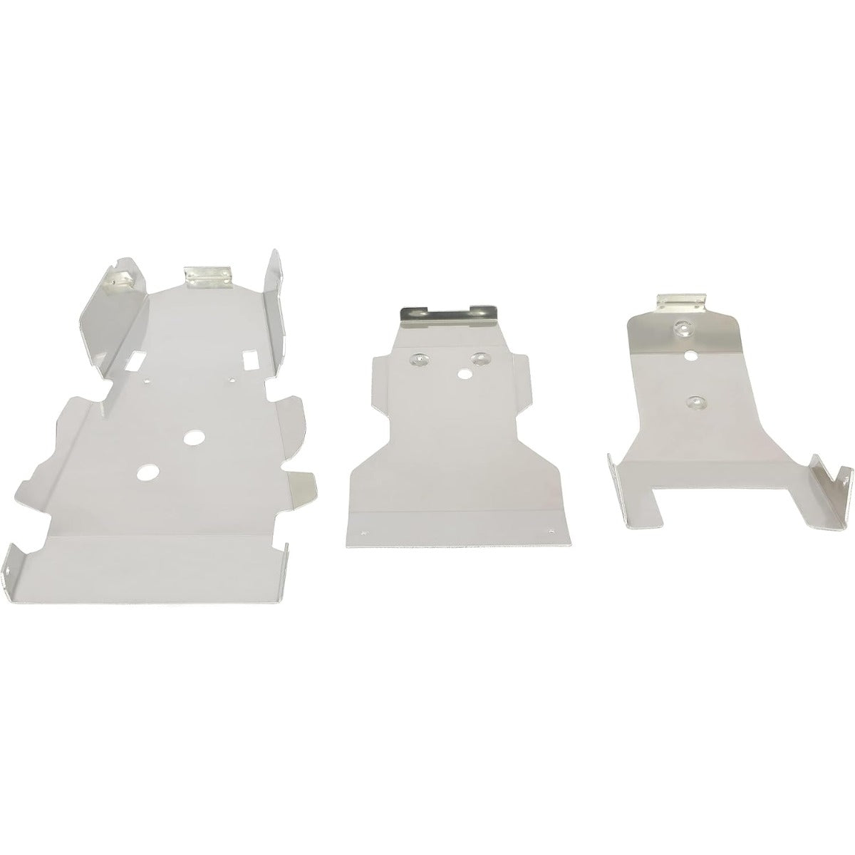 Full Belly Skid Plate Guard Aluminum Compatible with 2015-2019 Honda Rubicon IRS 500 520 Glide Swing Arm 3Pcs