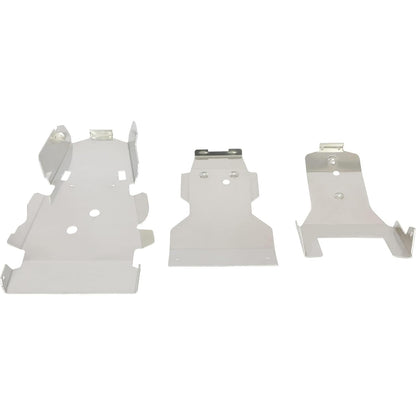 Full Belly Skid Plate Guard Aluminum Compatible with 2015-2019 Honda Rubicon IRS 500 520 Glide Swing Arm 3Pcs