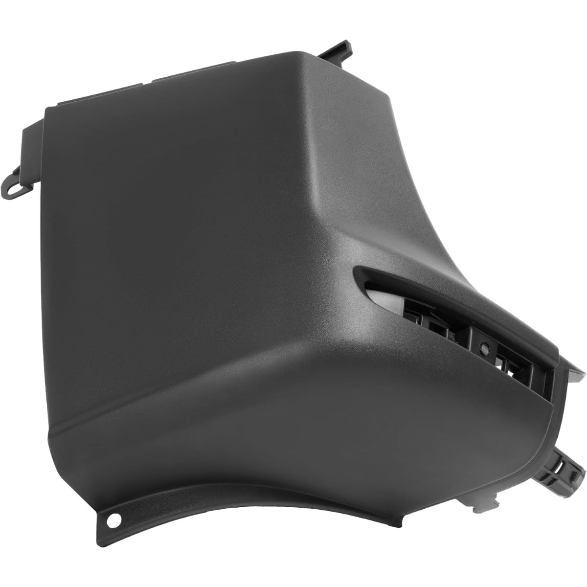 ALMULOO Rear Bumper End Cap Compatible with 2019-2021 Mercedes-Benz Sprinter W907 Replacement For 9078853500 Plastic(PP) Textured Black Left Sidea