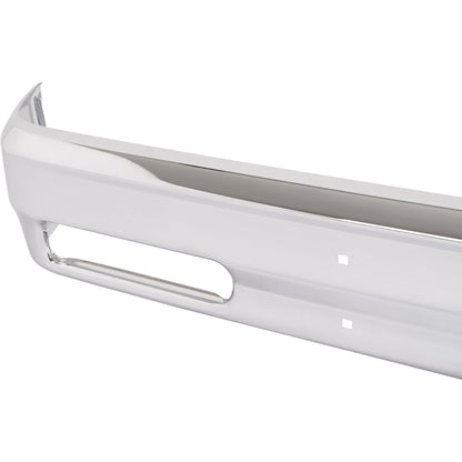 KUAFU Front Bumper Face Bar Compatible with 1982-1994 Chevy Chevrolet S10 Blazer GMC S15 Jimmy Sonoma W/License Plate W/O Impact Strip Holes Impact Bar Replacement for GM1002365 14033726