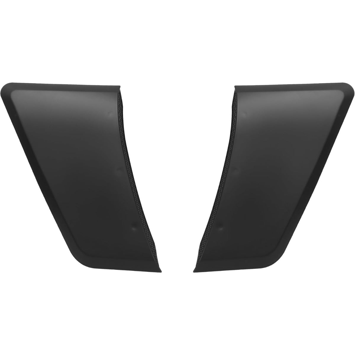 Rear Air Fender Vent Compatible with 2015-2023 Ford Mustang All Model Plastic (PP+TD20) Primer Matte Black Left & Right