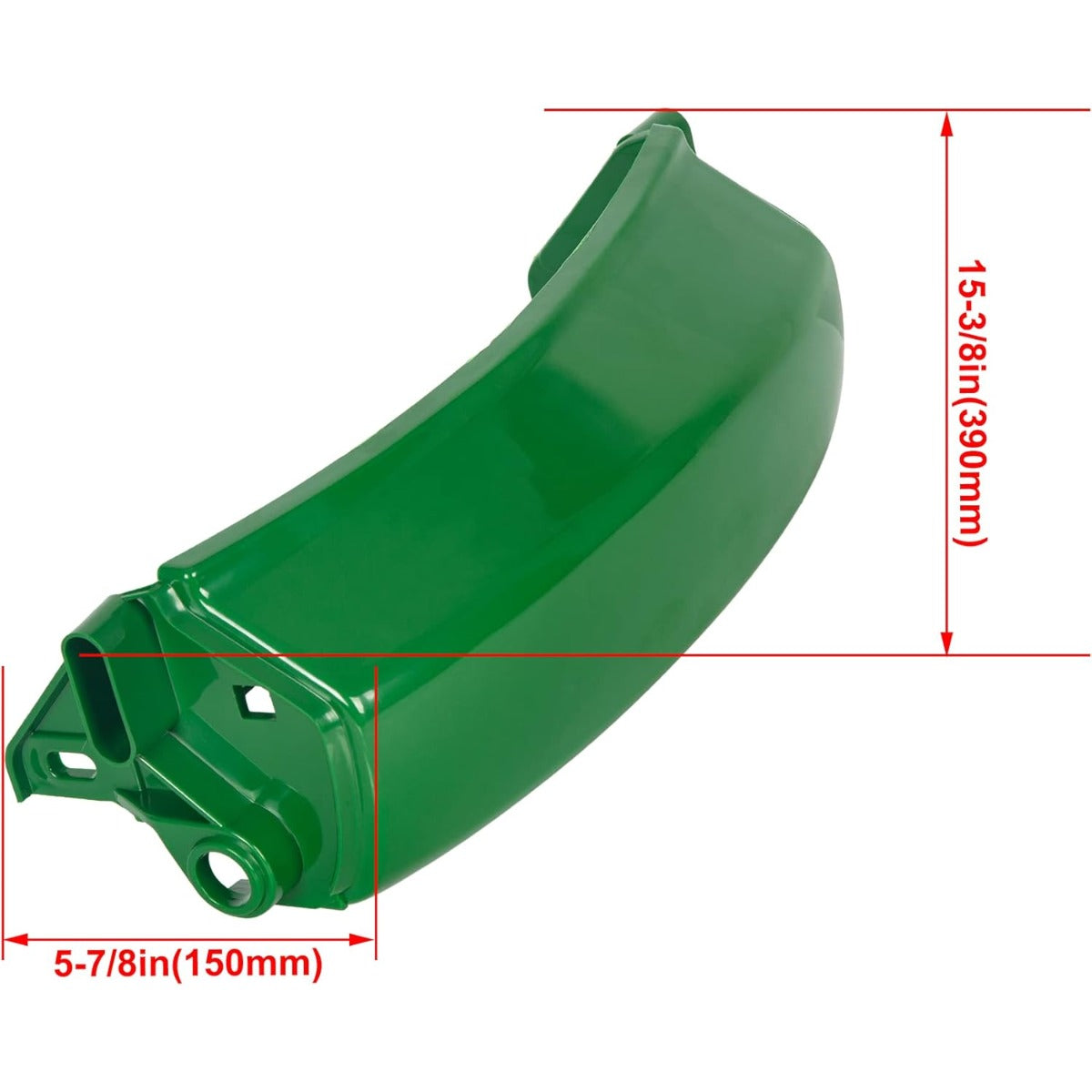 New Upper Hood & Front Bumper W/Hardware Compatible with John Deere LT133 LT155 LT166 LT150 LT160 LT170 LT180 LT190 Replacement for AM132530 AM128998