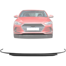 Front Bumper Valance Compatible with 2017-2018 Hyundai Elantra USA Built Vehicle, Except Sport Model Replacement for 86591F3000 HY1095107, Lower Bumper Panel Cover Air Dam Deflector PP Plastic
