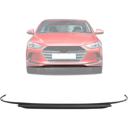 Front Bumper Valance Compatible with 2017-2018 Hyundai Elantra USA Built Vehicle, Except Sport Model Replacement for 86591F3000 HY1095107, Lower Bumper Panel Cover Air Dam Deflector PP Plastic