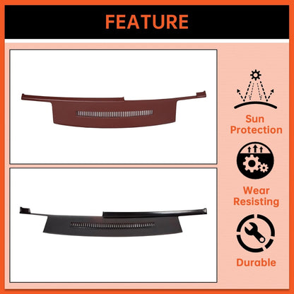 Molded Dash Cover Compatible with 1992-1994 Blazer/1988-1994 GM Trucks Pickups C1500 C2500 C3500 K1500 K2500 K3500 Chevy Suburban Yukon Dashboard Cap Bezel Panel Lid Instrument Cluster Garnet