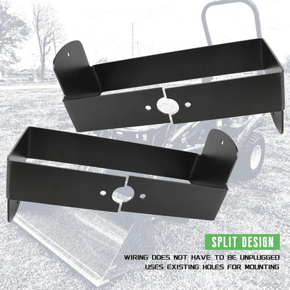 Brush Light Guard Steel Compatible with John Deere 1023 1025R 1026R 2025R Replace for BLV10400
