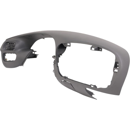 Dash Pad Bezel & Center Dash Radio Bezel Compatible with 1997-2003 Ford F150 Expedition Painted w/Air Vent ABS Plastic (Gary) Not Compatible with 4WD