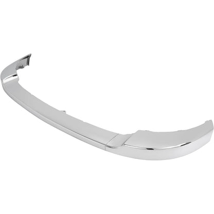 KUAFU Front Bumper Cover Upper Trim Cap Compatible with 2011-2014 Chevy Chevrolet Silverado 2500 3500 HD GM1014106, 25883355 ABS Plastic Chrome Replacement Only 3PCS-Silvery