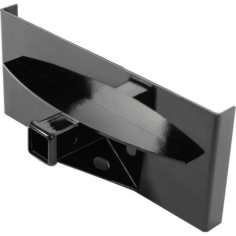 1/4" Mini Skid Steer Attachment Plate Compatible with Boxer Ramrod Toro Dingo Ditch Witch Finn Thomas Vermeer Tractor Loader Skid Steer 2" Receiver Hitch Mount Plate Steel Black