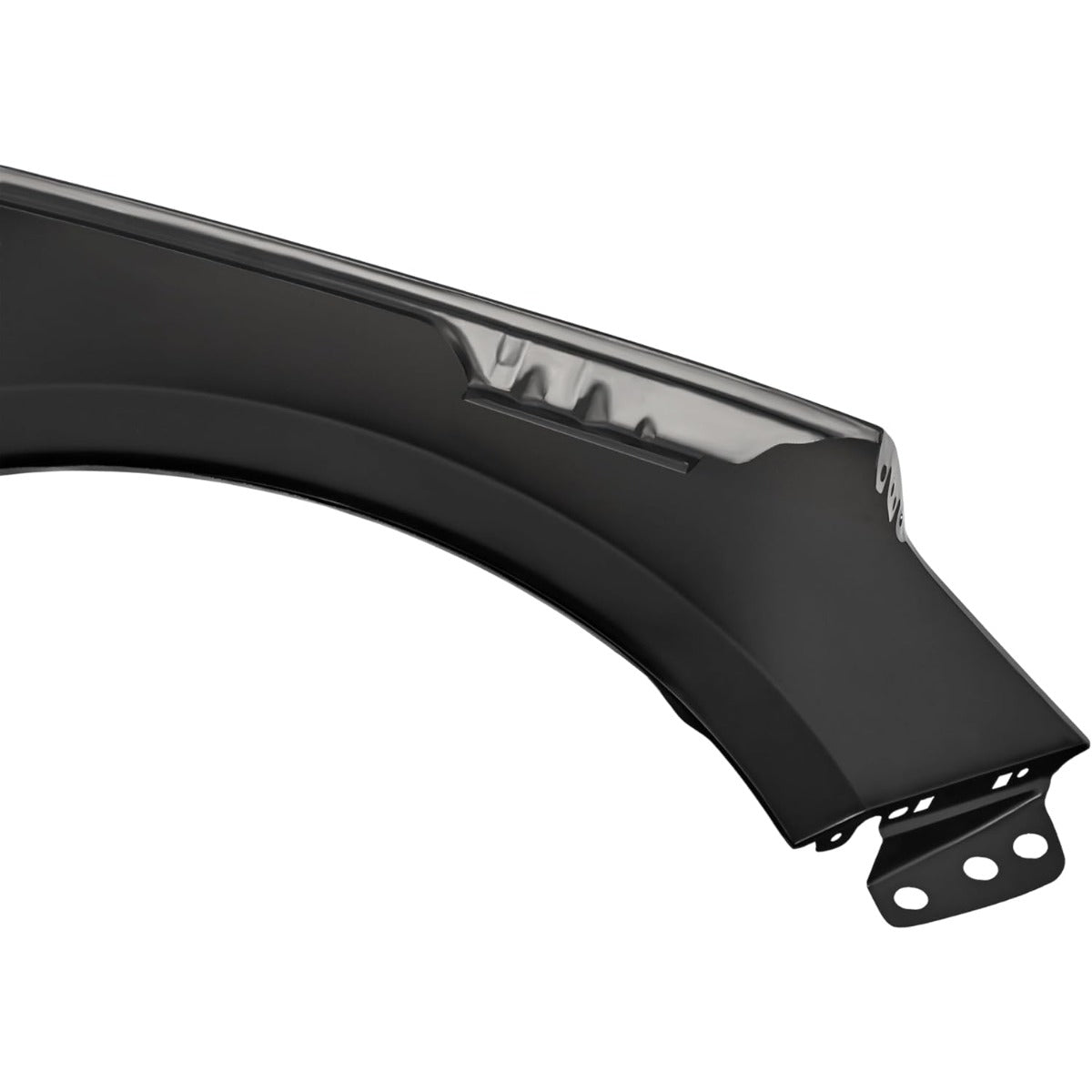 Front Fender for  2016-2023 Chevy Chevrolet Malibu Replacement for Steel Fender Panel Black (Left Driver Side)