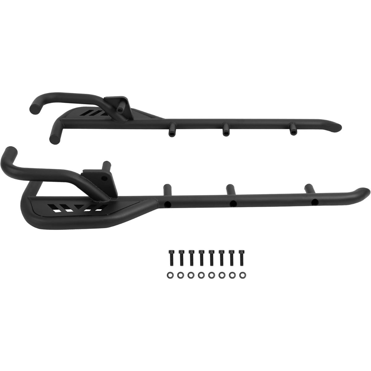 Side Nerf Bar Rock Sliders Compatible with 2020-2026 Kawasaki Teryx KRX 1000 2 Doors Replacement for 99994-1314 Tree Kickers Side Step Nerf Bar Set Steel Powder Coated Black