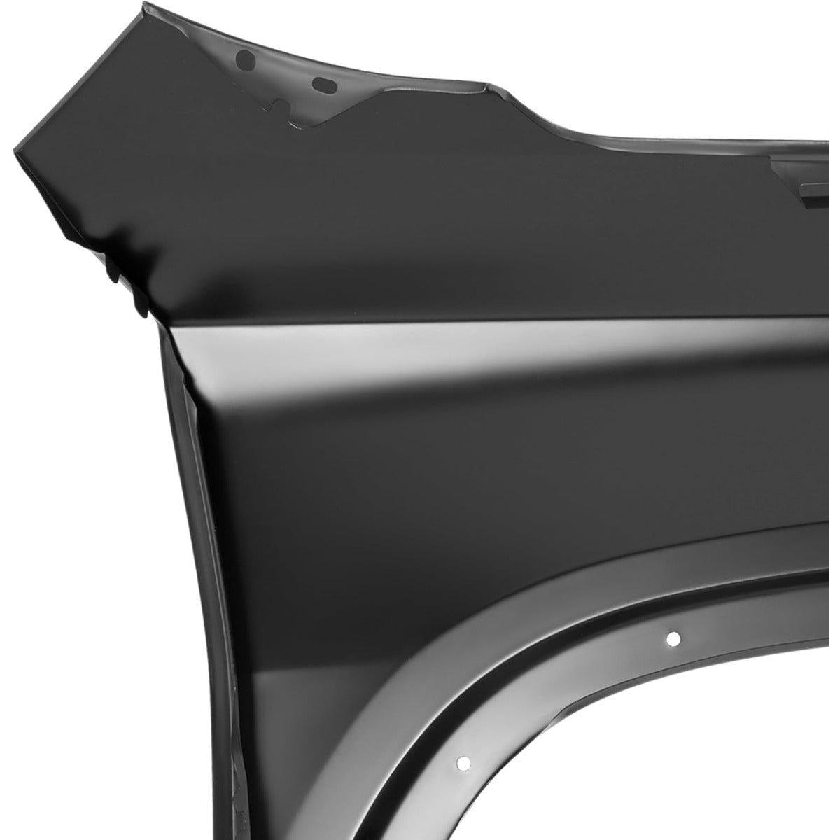 HECASA Front Left Fender Compatible with 2018-2023 Chevy Chevrolet Traverse Replacement for 84679031 GM1240409 Steel Wheel Fender Panel Electrophoresis Black Driver Side
