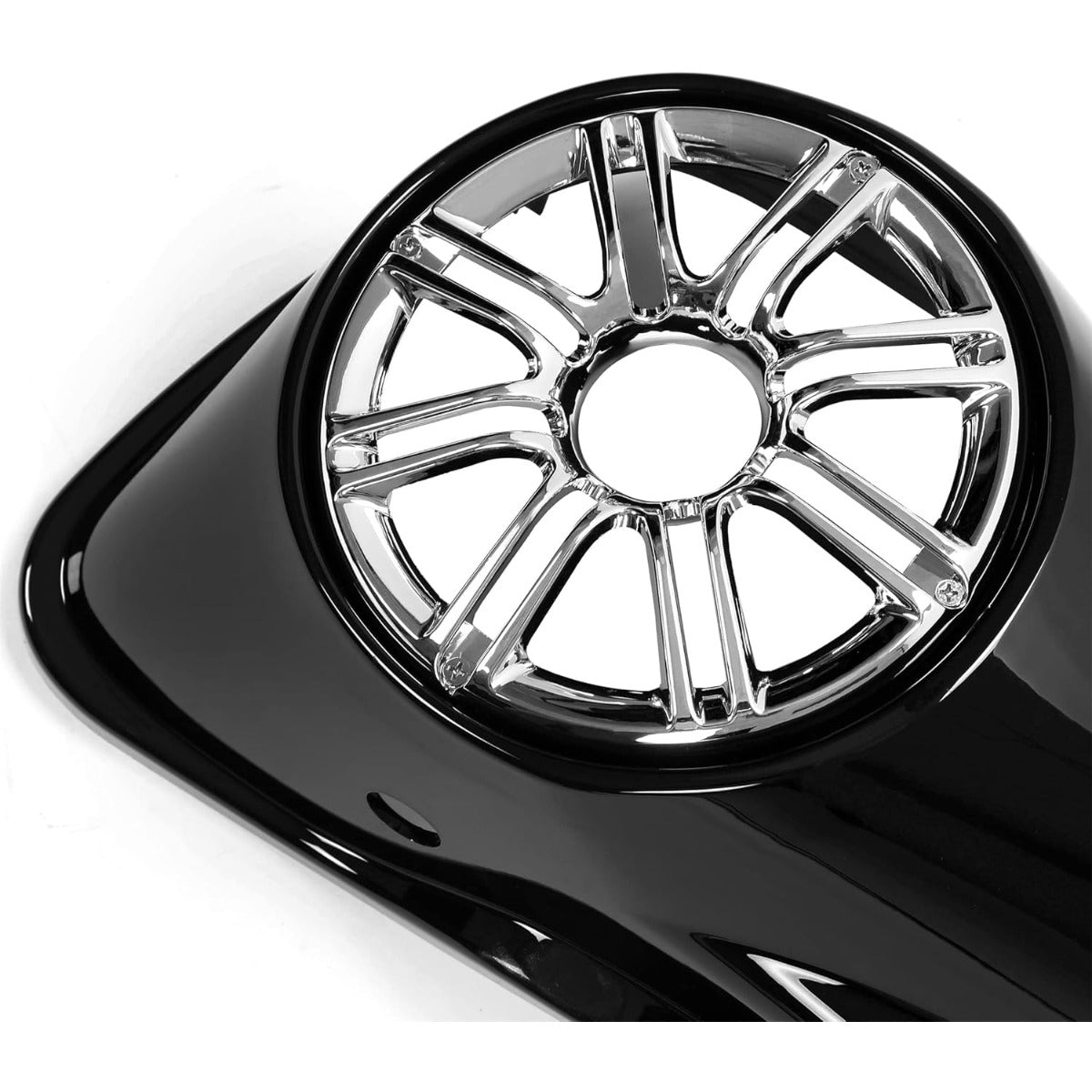 6.5" Saddlebag Saddle bag Speaker Lids   for Harley Davidson Touring Models 2014-2024 Road King, Road Glide, Street Glide, Electra Glide, Ultra-Classic FLT, FLHT, FLHTCU, FLHRC Pair