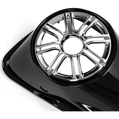 6.5" Saddlebag Saddle bag Speaker Lids   for Harley Davidson Touring Models 2014-2024 Road King, Road Glide, Street Glide, Electra Glide, Ultra-Classic FLT, FLHT, FLHTCU, FLHRC Pair