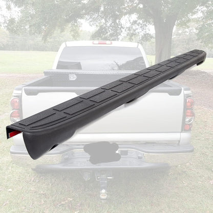 Tailgate Spoiler Cap Cover Compatible with 1999-2007 Chevy Silverado GMC Sierra Replacement for 15932249 GM1909101 Molding Top Protector Textured Black