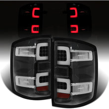 HECASA LED Tail Lights Compatible with 2014-2018 Silverado 1500 2500HD 3500HD Replacement for 23141274 23141275 Left & Right Clear Lens Black Housing