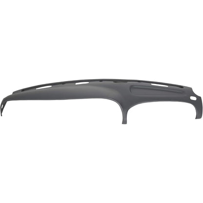 Dash Cover Overlay Compatible with 1998-2001 Dodge Ram 1500, 1998-2002 Dodge Ram 2500 Base/Dodge Ram 3500 Base Trucks Gray Dashboard Dash Cap Pad Bezel Molded Protector LYAP-299S-2