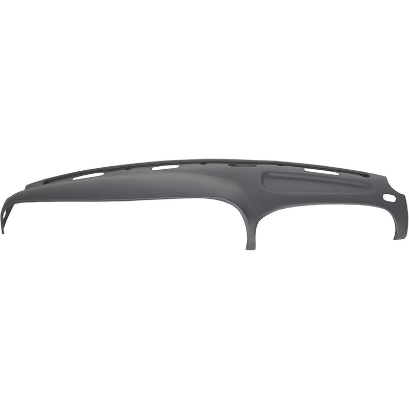 Dash Cover Overlay Compatible with 1998-2001 Dodge Ram 1500, 1998-2002 Dodge Ram 2500 Base/Dodge Ram 3500 Base Trucks Gray Dashboard Dash Cap Pad Bezel Molded Protector LYAP-299S-2