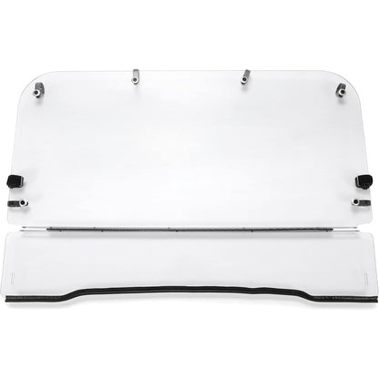 Clear Windshield Compatible with 2009-2021 KAWASAKI Mule 4000/ 4010 Model & 2015-2022 Kawasaki Mule 4010 Trans Front Windscreen LYMP-080-2