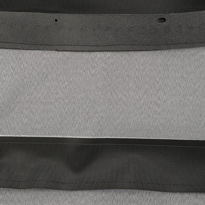 Convertible Soft Top for 1990-2005 Mazda Miata Sailcloth Vinyl Top w/Heated Glass Window Black