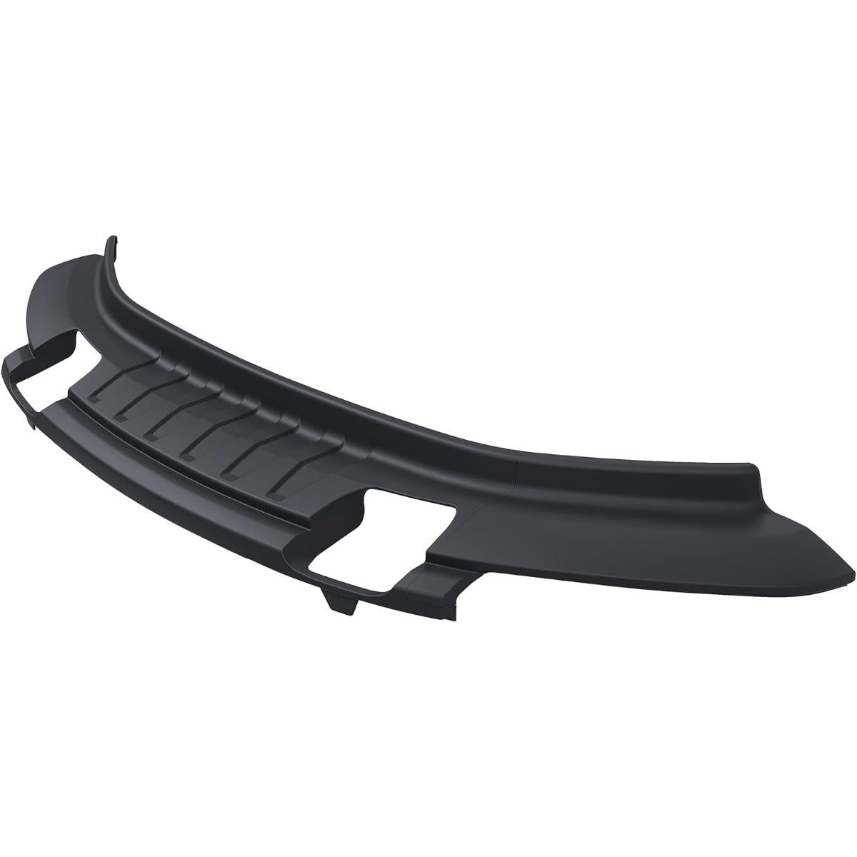 HECASA Front Bumper Lower Valance Compatible with 2009-2014 Ford F-150 4WD with Fog Light Holes Replacement for 9L3Z17626B FO1095228 3PCS Air Dam Deflector Valance Panel Textured Black