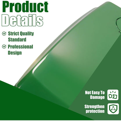 Upper Hood Compatible with John Deere 4200 4210 4300 4310 4400 4410 Lawn Mower Tractor Hood with Fuel Door Replacement for LVU12062