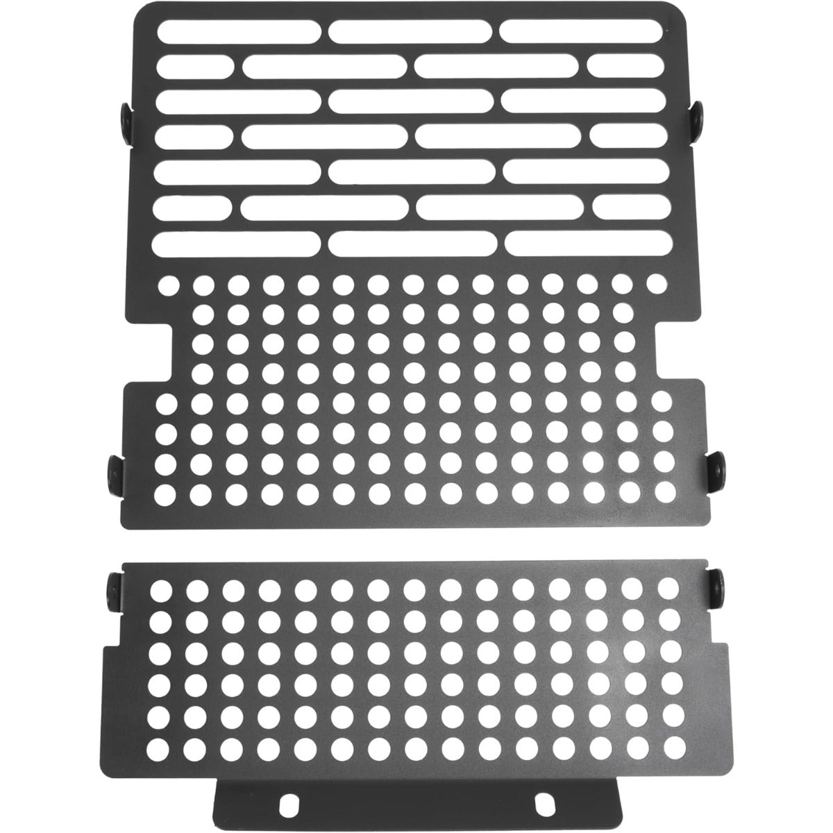 Grille Guard Insert Compatible with Kioti CK2610/20 CK3510/20 CK4010/20 CK Series Compact Tractors Brush Guard Insert Black 4 bolts