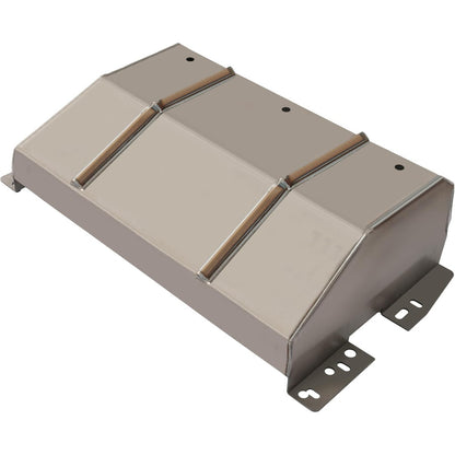 ALMULOO Fuel Tank Skid Plate Compatible with 1984-2001 Jeep Cherokee XJ