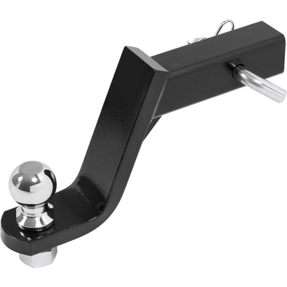 Trailer Hitch Ball Mount with 2 Inch Trailer Ball Fits 2-Inch