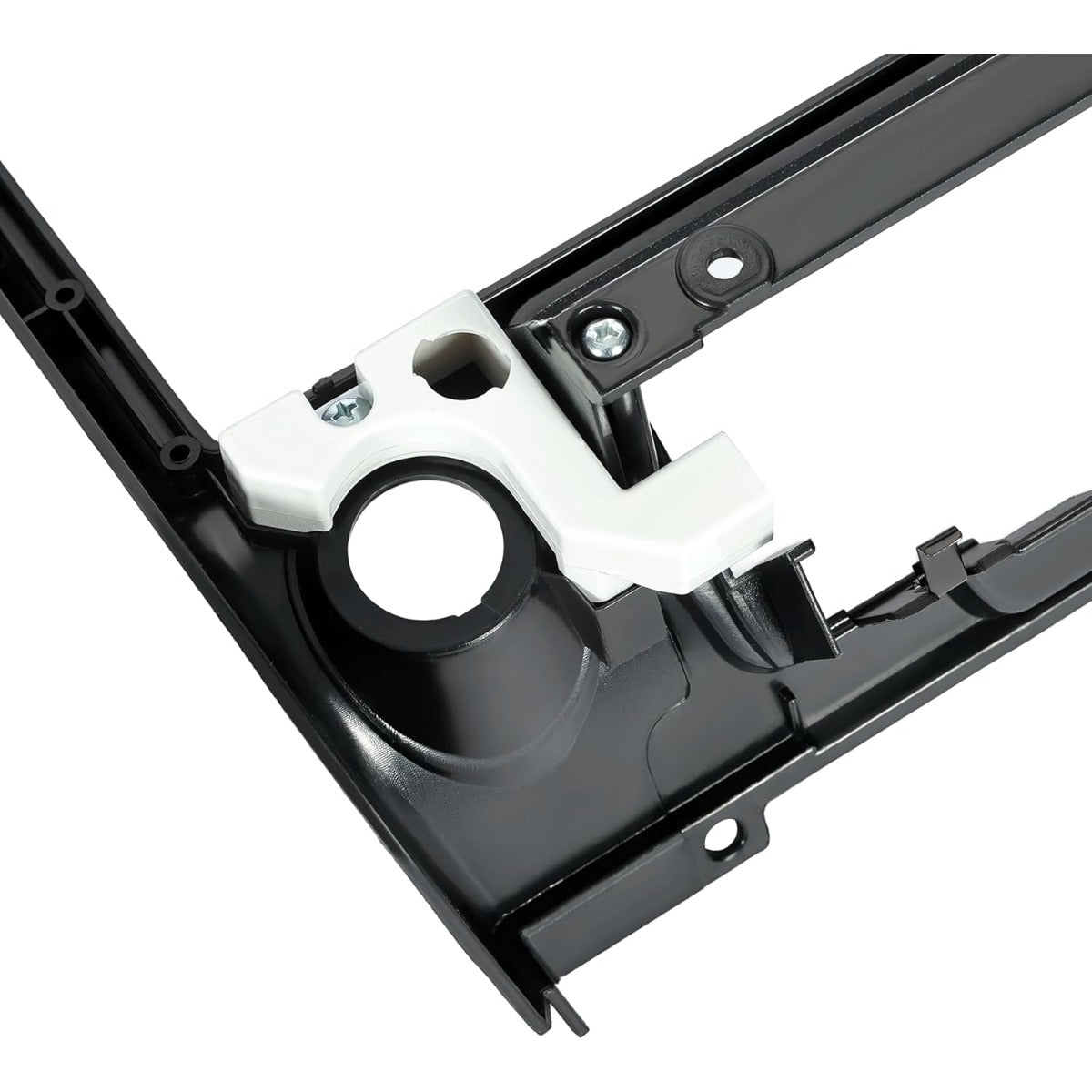 ALMULOO Center Console Radio Bezel Compatible with 1986-1988 Mazda RX-7 –Opening Dashboard Radio Panel Replaces FB0555210B – Black ABS Plastic Dashboard Panel with CD