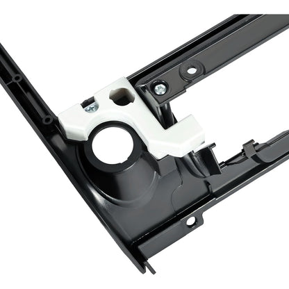 ALMULOO Center Console Radio Bezel Compatible with 1986-1988 Mazda RX-7 –Opening Dashboard Radio Panel Replaces FB0555210B – Black ABS Plastic Dashboard Panel with CD