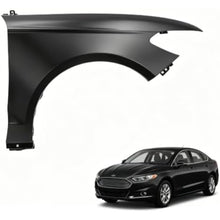 HECASA Front Right Fender Compatible with 2017-2020 Ford Fusion/Police Responder Replacement for HS7Z16006A FO1241305 110-02829R Steel Wheel Fender Panel Electrophoresis Black Passenger Side