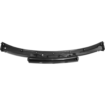 Windshield Wiper Cowl Panel Compatible with 2004-2008 BMW X3, Air Inlet Window Cover Cowl Top Panel 58759FQ Black Plastic PP