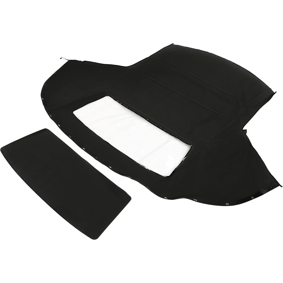 Convertible Soft Top for 1994-2002 Chevrolet Camaro 1994-2002 Pontiac Firebird Clear Plastic Window Black Sailcloth Vinyl Roof
