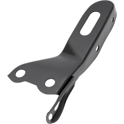 ALMULOO Right Passenger Side Front Bumper Bracket Compatible with 1995-1997 Toyota Tacoma (submodel- DLX, SR5) TO1067115 52011AD010 Steel Electrophoresis Primed Black