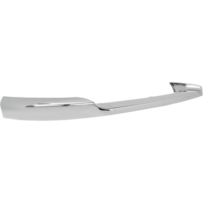 KUAFU Front Bumper Cover Upper Trim Cap Compatible with 2011-2014 Chevy Chevrolet Silverado 2500 3500 HD GM1014106, 25883355 ABS Plastic Chrome Replacement Only 3PCS-Silvery